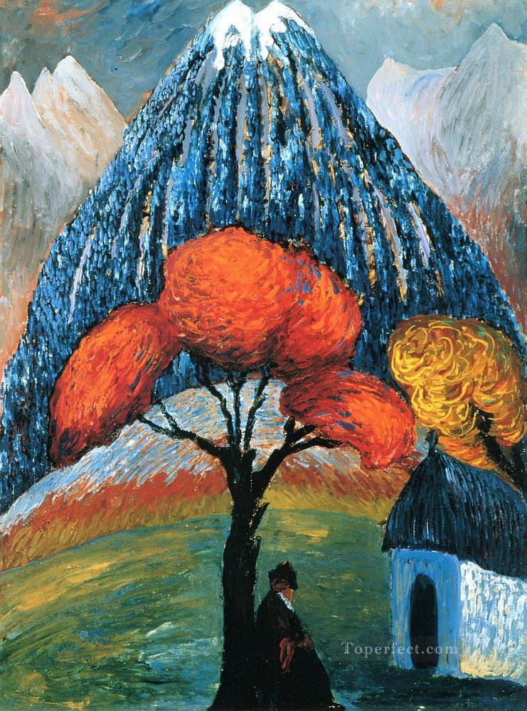 tree Marianne von Werefkin Oil Paintings